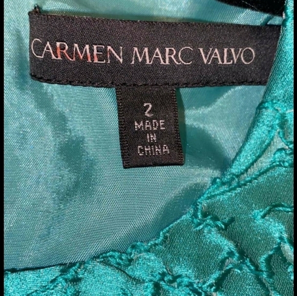 Carmen Marc Valvo Cocktail Dress - Picture 5 of 13
